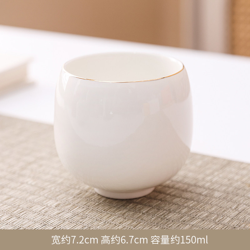 羊脂玉瓷酒具套装白酒分酒器图片