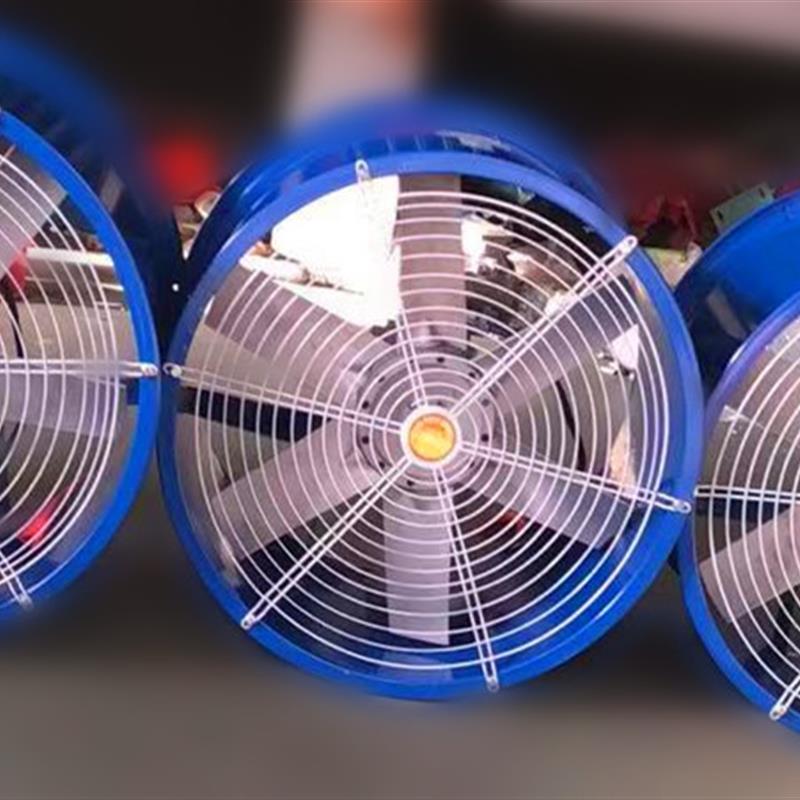 新款6号风机 380V轴流风机六叶铝合金风叶仓库通风排气工包邮