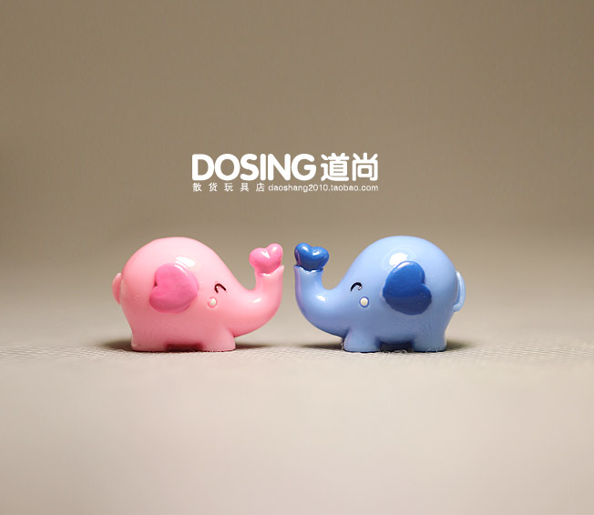 ÃÔÄã°æÐ¡ºÅ ·ÛÉ«À¶É«Ð¡Ïó Ê÷Ö¬ ´óÏóС¶¯Îï Ç鹫×ÐÄ£ÐÍ×°Êΰڼþ