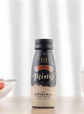 1瓶百利甜经典原味100ml配制力娇酒爱尔兰原装进口奶油酒