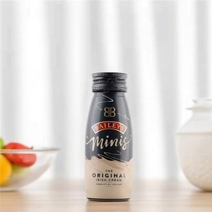 1瓶百利甜经典原味100ml配制力娇酒爱尔兰原装进口奶油酒