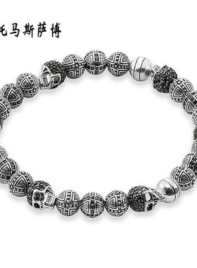 托马斯萨博骷髅头朋克风时尚饰品