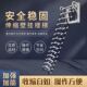可折叠拉伸折叠梯伸缩楼梯阁楼壁挂款 简易楼梯加高户外爬墙升降梯