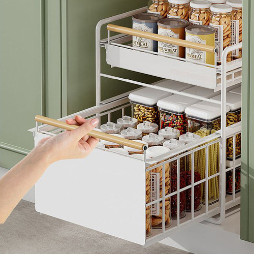 抽屉式置物架无惧抽屉深可抽拉