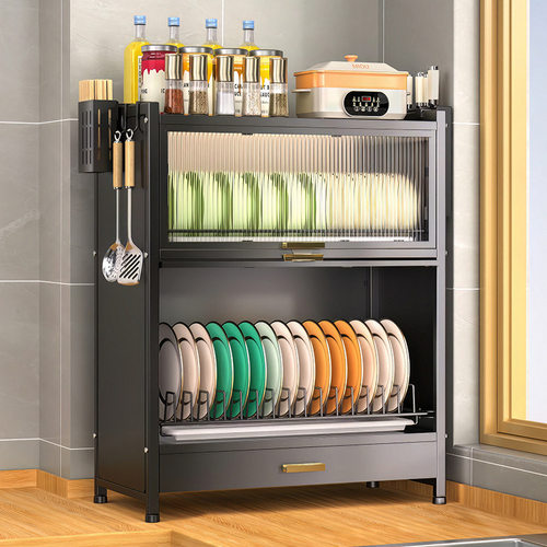 厨房置物架收纳架碗碟架