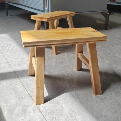 手工制作家用小凳子柏木实木