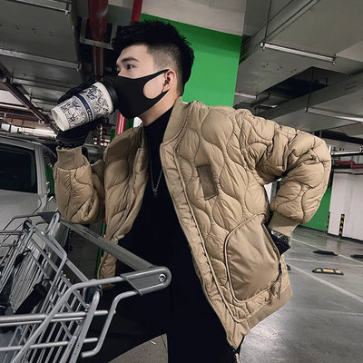 海米尔冬季痞帅羽绒棉服海米尔
