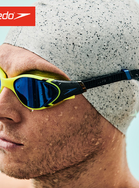 Speedo速比涛泳镜 Biofuse2.0系列大框高清防雾防水男女专业泳镜