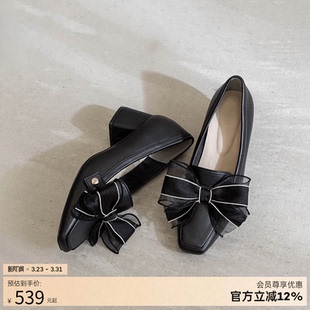 PH33160 精致舒适可更换金属配件大蝴蝶结攀带 RANDA 26春夏时尚