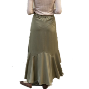 RANDA 秋冬新款系带式优雅法式设计款半身长裙 BS01461