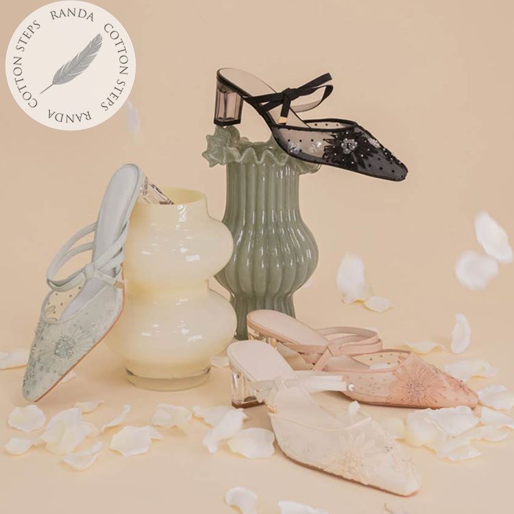 RANDA 春季蝴蝶结休闲通勤优雅甜妹日常通勤舒适穆勒鞋女,女鞋,穆勒鞋,淘宝优惠券,粉丝福利购,淘宝优惠卷