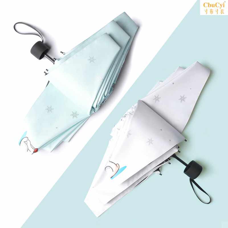 迷你雨伞两用太阳伞女超小轻型雪花五折叠韩国小清新女可爱防晒伞|ruв категории начало ежедневно, зонтик/дождь/дождь/водостойкость, зонтик - от Buy2taobao.com для оказания профессиональной услуги покупки агента Taobao