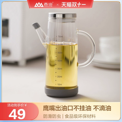 Утечка стеклянного масляного кастрюля хаобанг -На кухнях с жилищностью на кухнях домашний артефакт европейский стиль соевый соус уксус 壶 超 油 油 油 油 油 油 油 油 油 油 油 油 油 油