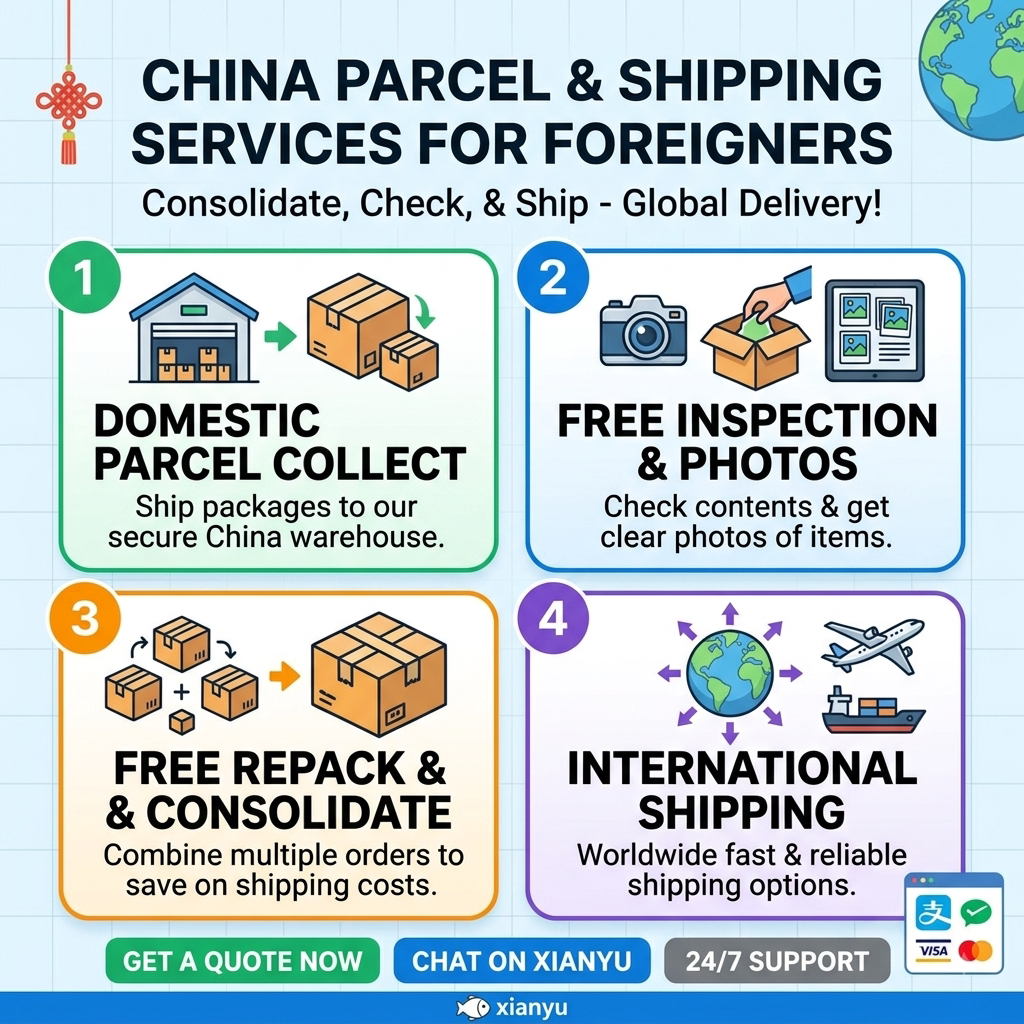 China Shopping Agent & Parcel Forwarding& Repacking Services