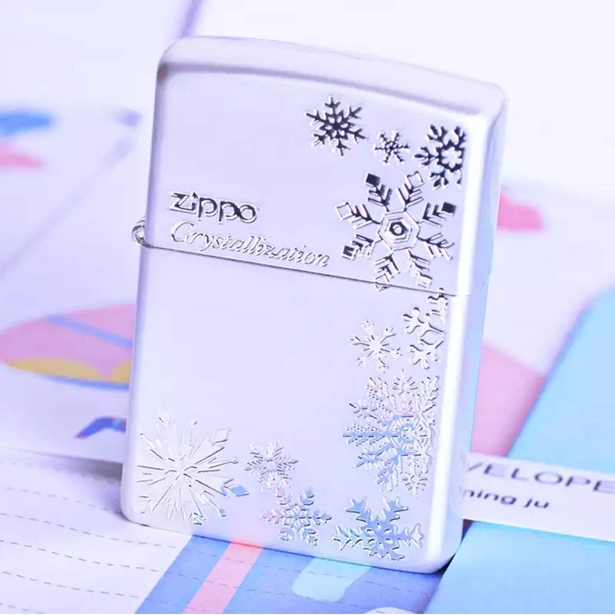 正品Zippo刻花壹朵冰款 原裝日版 雪花系列淩霄鑽石光芒壹枝獨秀Z在類目 ZIPPO/瑞士軍刀/眼鏡, 品牌打火機及配件, ZIPPO/芝寶中 - 來自Buy2taobao.com提供專業的淘寶代購服務