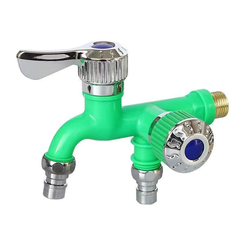 双头快开多功能洗衣机水龙头一进二出三通拖把池R单冷洗衣机水龙