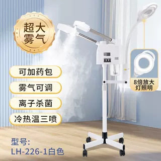 冷热双喷蒸脸器喷雾机面部补水器水疗双管冷喷热喷仪美容院专用