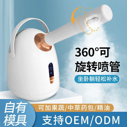 家用美容补水仪冷热双喷蒸脸器带