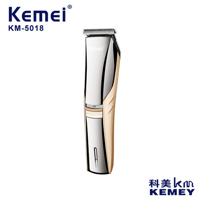 跨境科美电动理发器碳钢刀头宽电压可家用电推剪电推理发剪水洗