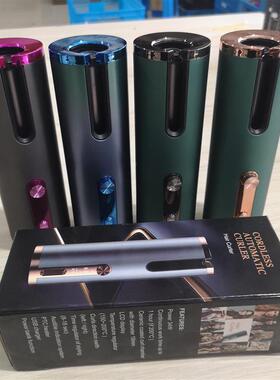 usb懒人卷发无线充电新款便携式卷发棒跨境全自动外贸卷发器