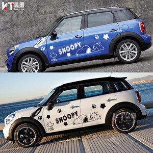 史努比汽车装饰贴纸防水防晒车贴