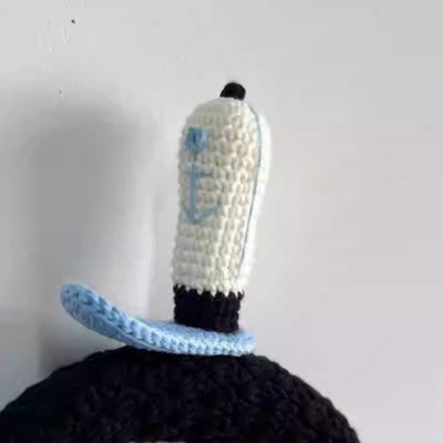 蟹堡王帽子横梁套适用于HyperX 飓风3耳机横梁套头梁保护套索尼 苹果 森海塞尔大馒头QC35 QC45毛线横梁套