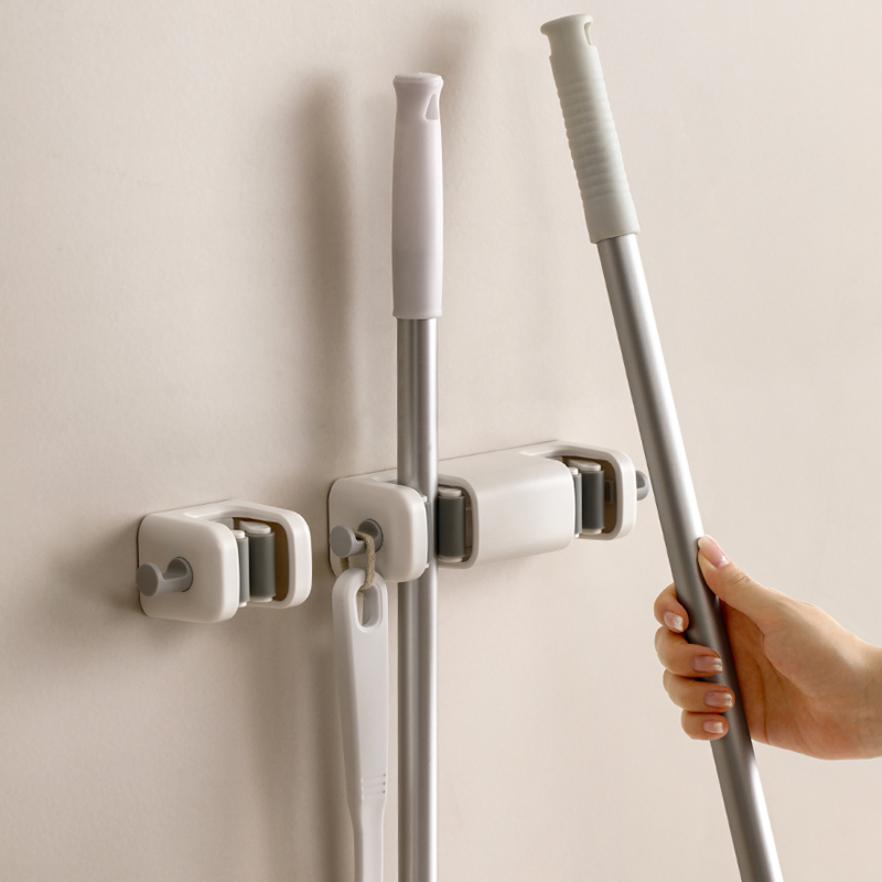 卫生间拖布夹强力固定收纳家用