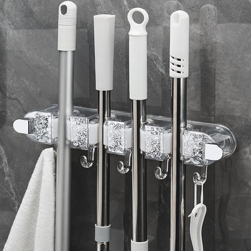 卫生间挂拖布收纳神器拖把壁挂夹扫把固定架强力浴室免打孔挂钩夹,收纳整理,挂钩/粘钩,淘宝优惠券,粉丝福利购,淘宝优惠卷