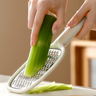 日式 刨丝器家用厨房多功能蔬菜擦丝器不伤手插菜板土豆丝切丝神器
