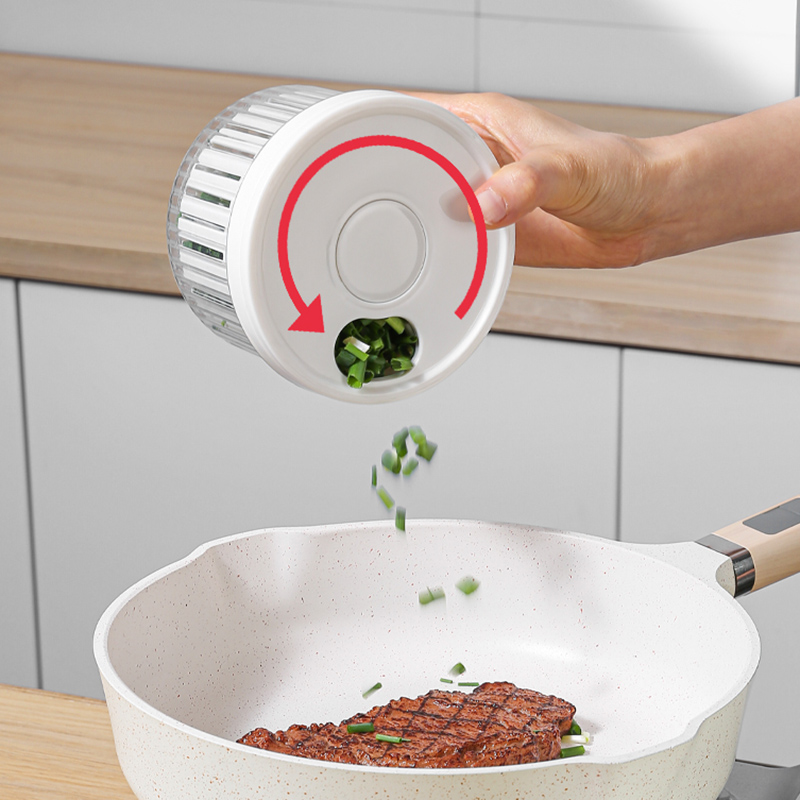 厨房葱花姜蒜收纳盒冰箱保鲜盒子