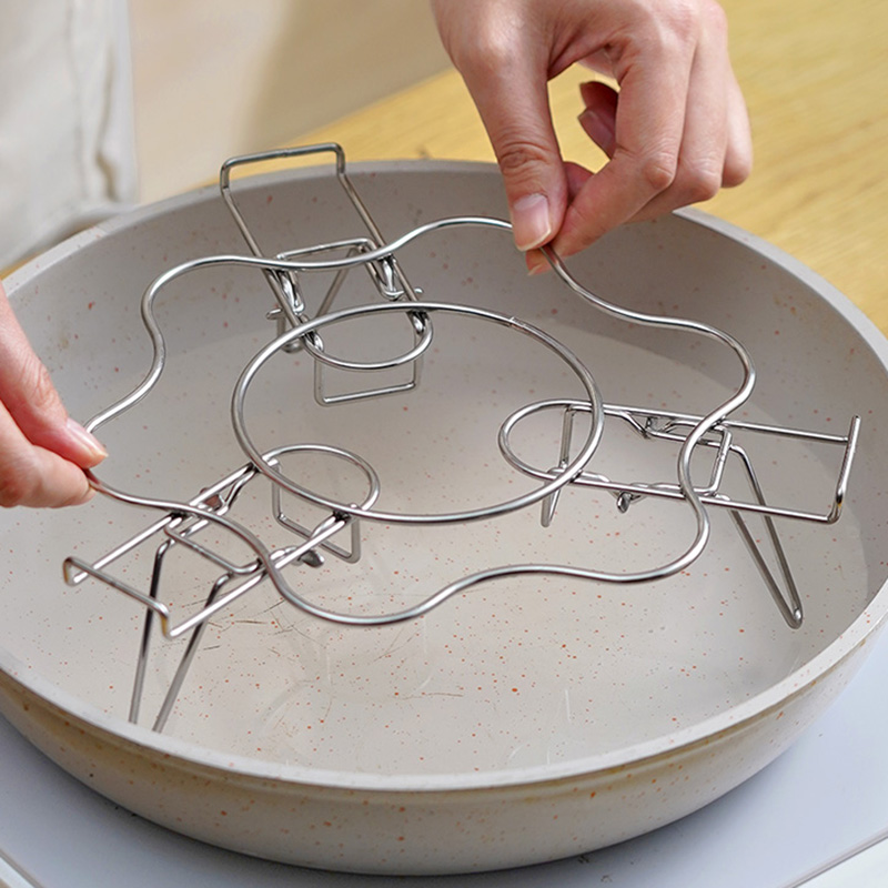 304不锈钢蒸架蒸锅垫支架蒸笼架