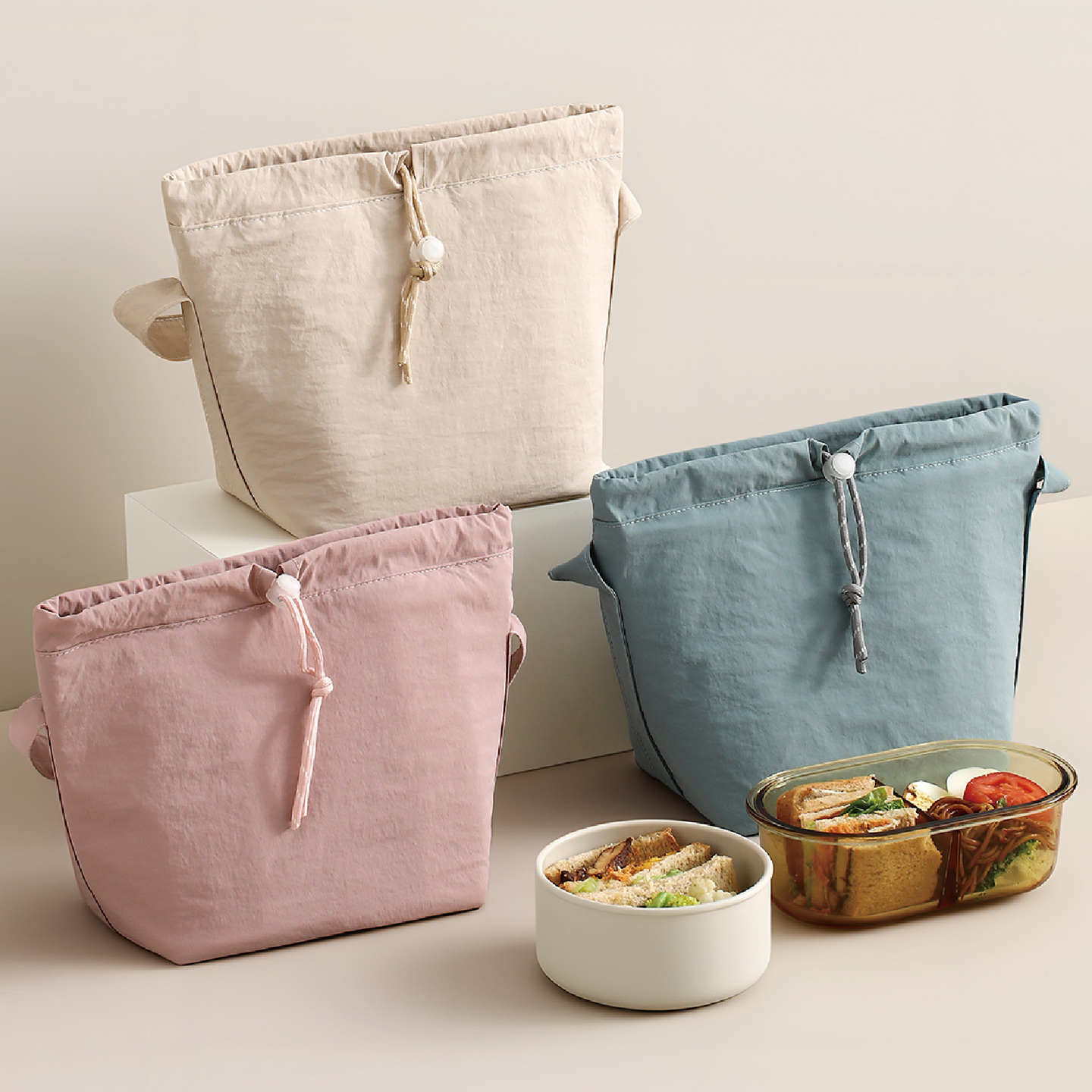 便携保温包加厚防水便当包带饭装