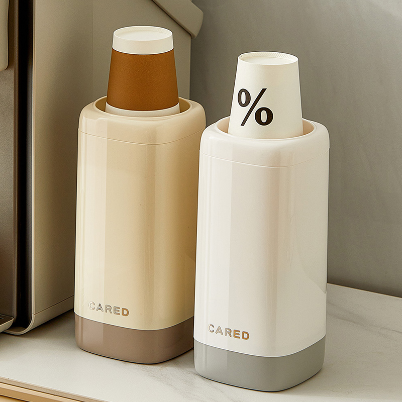 一次性杯子取杯器壁挂式收纳盒