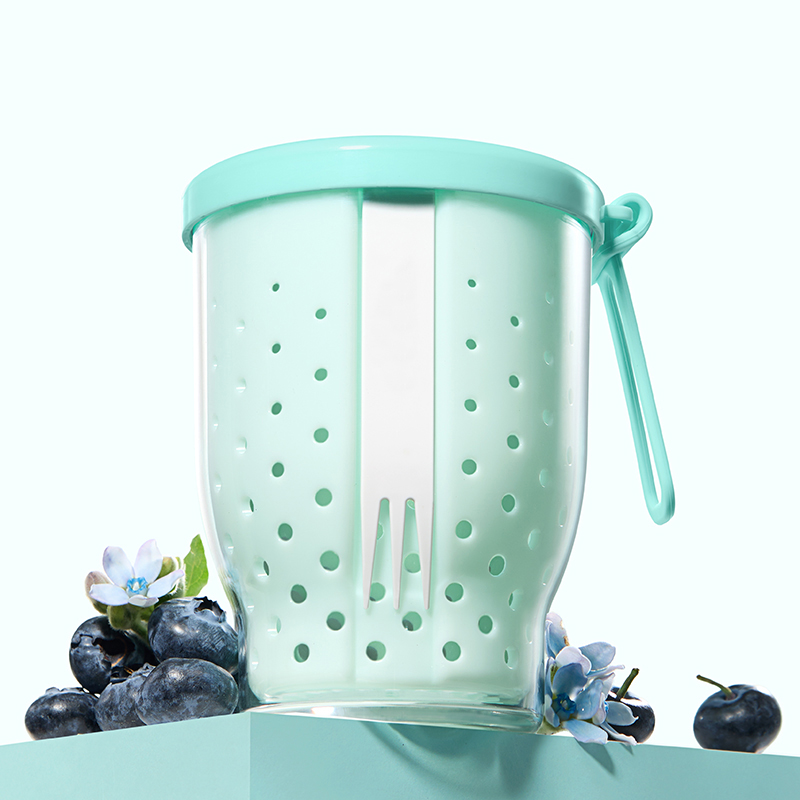 水果杯便携式车载外出带叉保鲜盒
