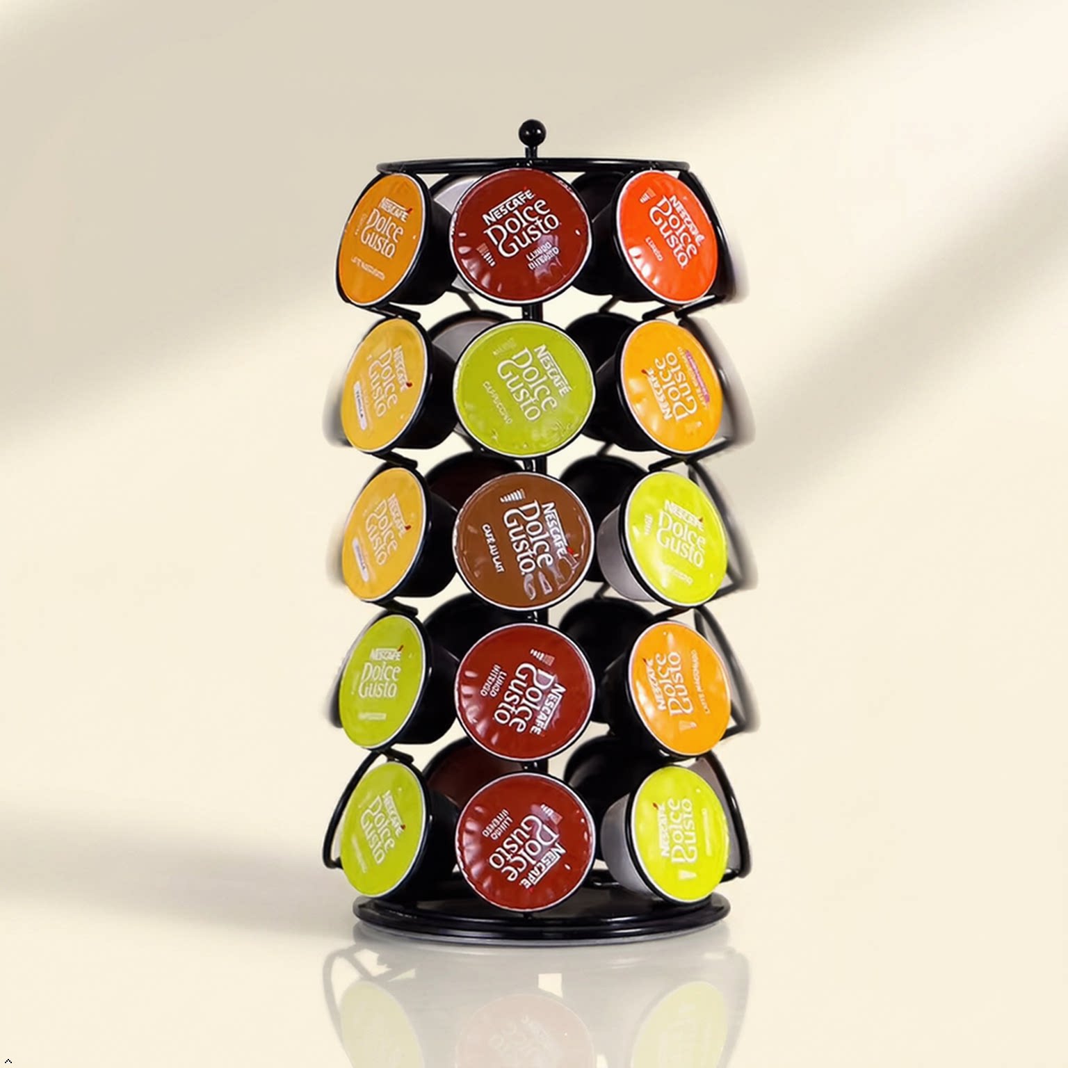 DolceGusto黑色咖啡胶囊收纳架