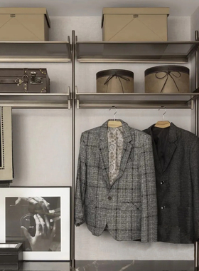 衣帽间软装饰品搭配老人房衣服摆件轻奢样板房储物盒售楼部主卧