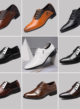 样板房衣帽间皮鞋男装黑白色棕色男士鞋子衣柜男套装鞋柜饰品摆设