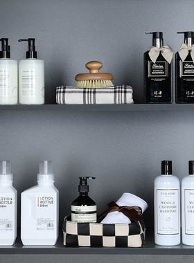 样板房间洗衣房阳台柜软装饰品卫生间香薰毛巾洗衣液卫浴套装摆件