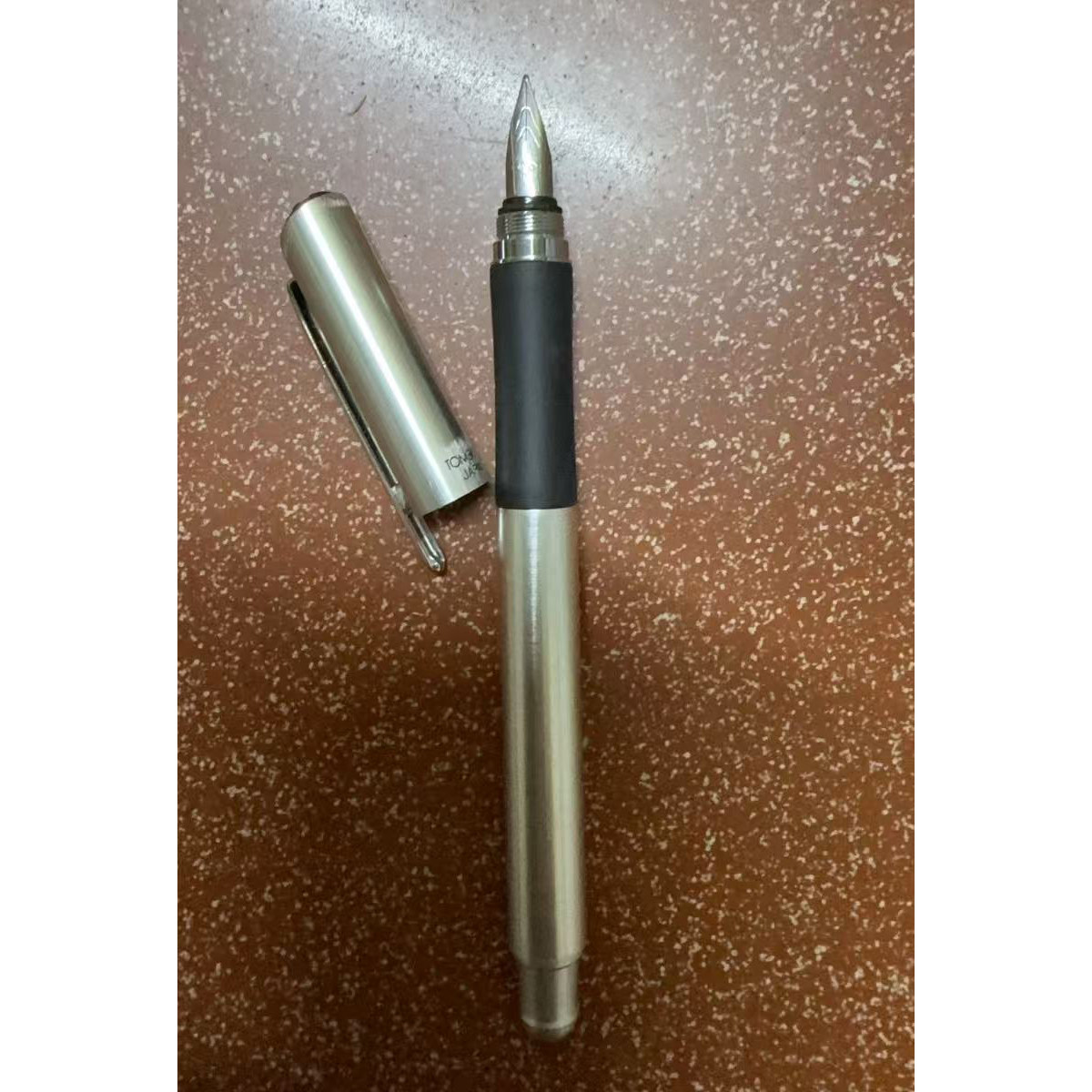 钢笔银灰雾蓝杆高颜值低调简