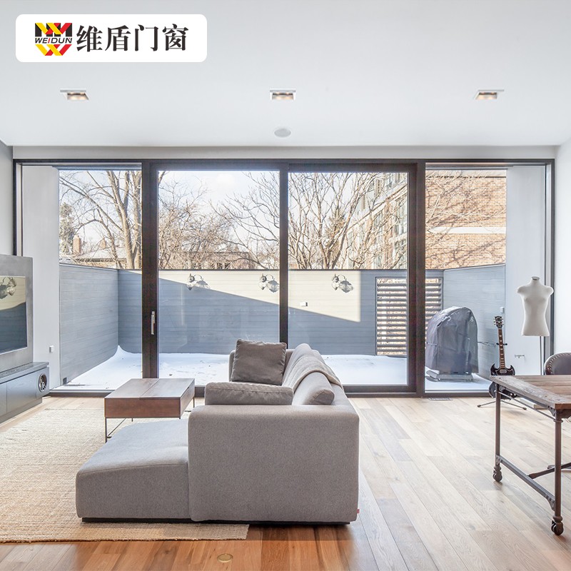 维盾提升推拉门露台大型推拉门 阳台移门 庭院玻璃门 重型推拉门