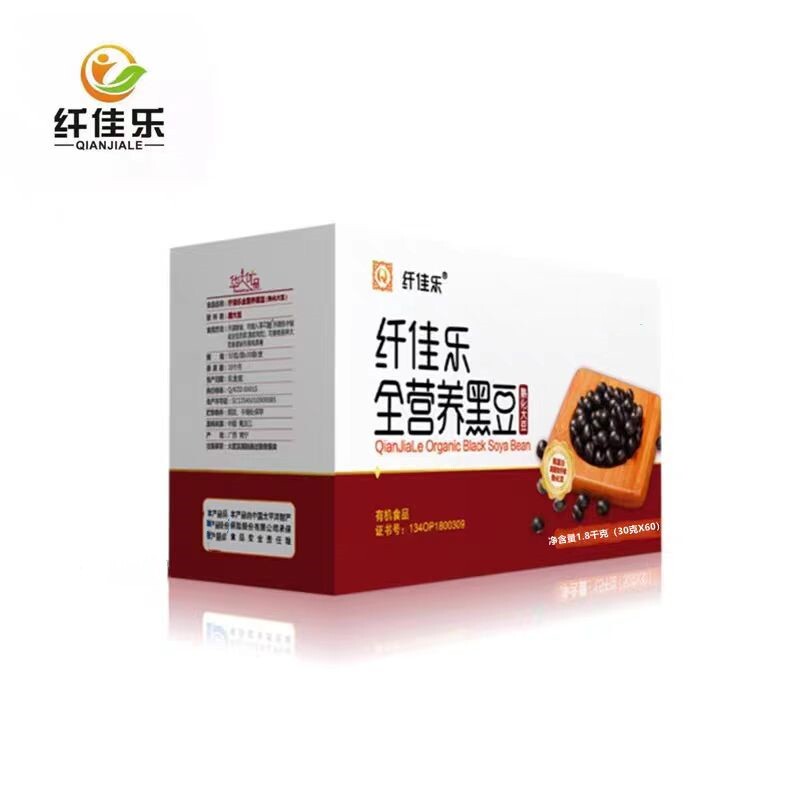 纤佳乐脱毒熟化全营养大黄黑豆浆
