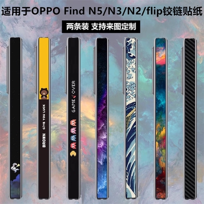 oppofind5/n3/n2中轴铰链贴纸膜