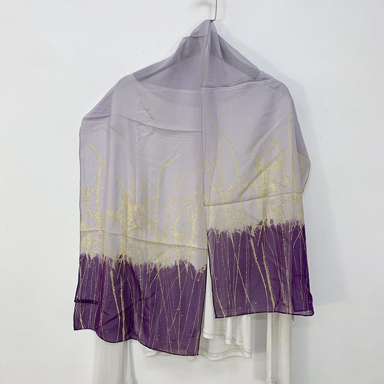 多色入 2件包邮 外贸瑕疵真丝围巾 桑蚕丝丝巾披肩女秋冬58