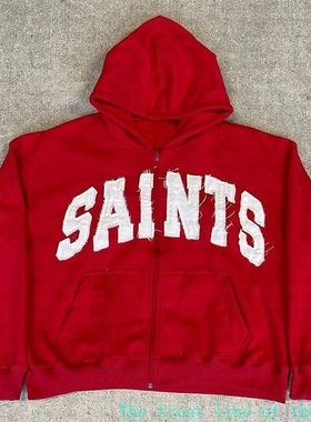 Hoodie hooded casual warm pants set2024Y2K时尚高街潮流嘻哈风