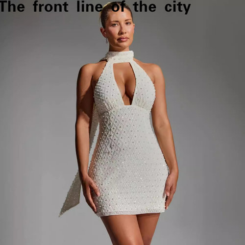 Laceslimfitsexyhiphuggingdress