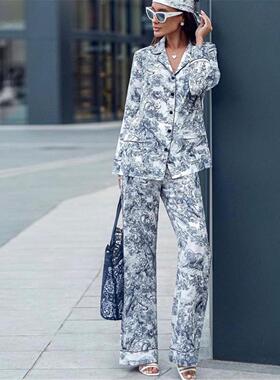 Sexy Perspective Long Sleeve Shirt Lace Long Dress2025春秋新