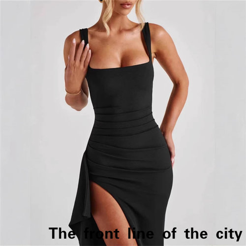 Sexyslimfitvacationchiffonlong