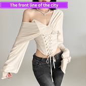 slim 街头时尚 lace mini Sexy 纯色修身 party dress欧美秋冬新款