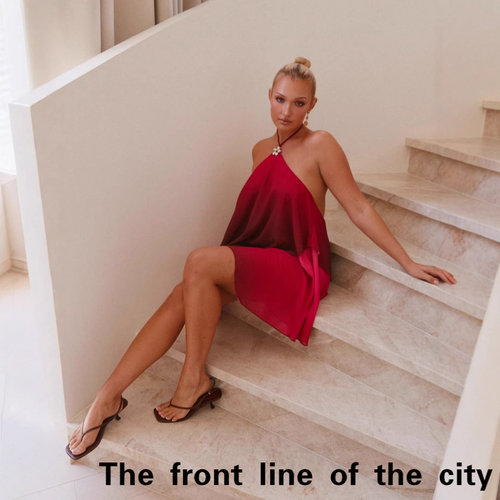 Sexyslimfitvacationchiffonlong