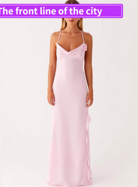 Embroidered Women's Fitted Bodysuit Sexy Stra纯色修身高腰吊